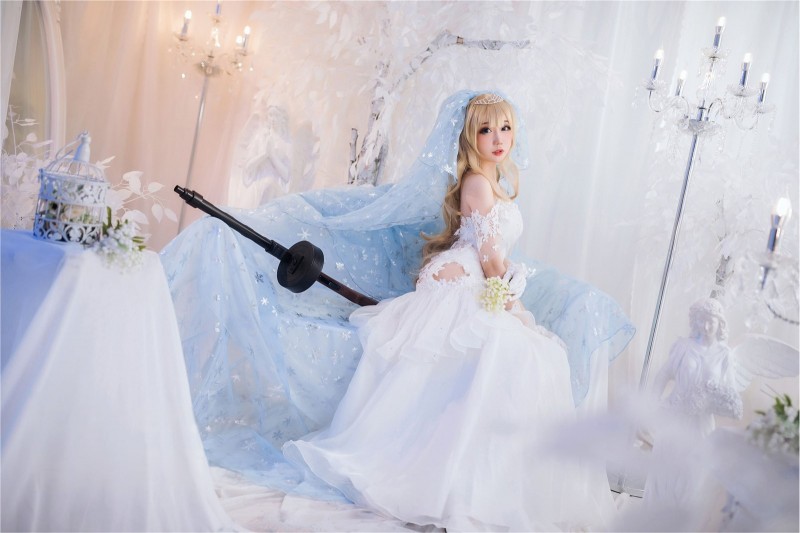 NO.036 焖焖碳 – 少女前线 索米 婚纱-绅士社